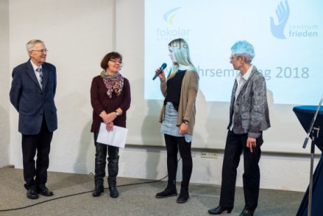 Interview auf der Bühne